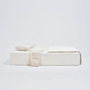 寢具推薦｜COSYS 100%厚磅天絲物理防蟎抑菌保潔墊｜COSYS慢半拍