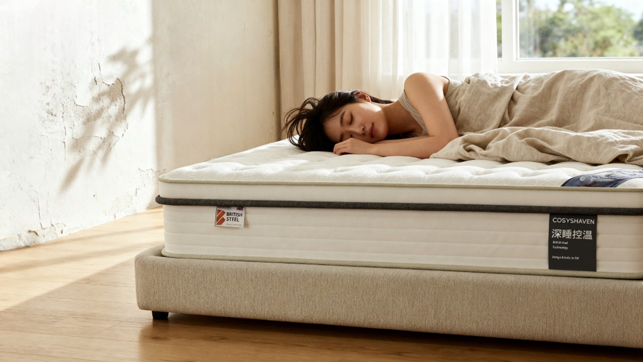 床墊推薦｜歲歲安深睡控溫床墊｜COSYS慢半拍